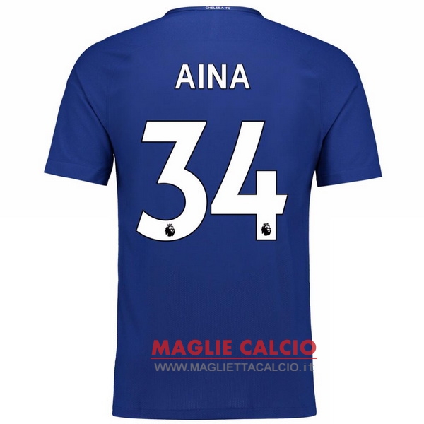 nuova maglietta chelsea 2017-2018 aina 34 prima